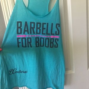 Barbells for Boobs CrossFit Tank